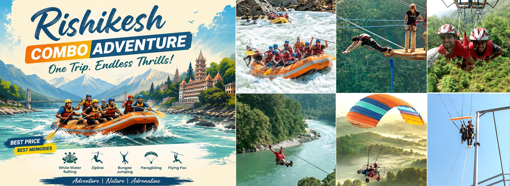 Combo Package in Rishikesh