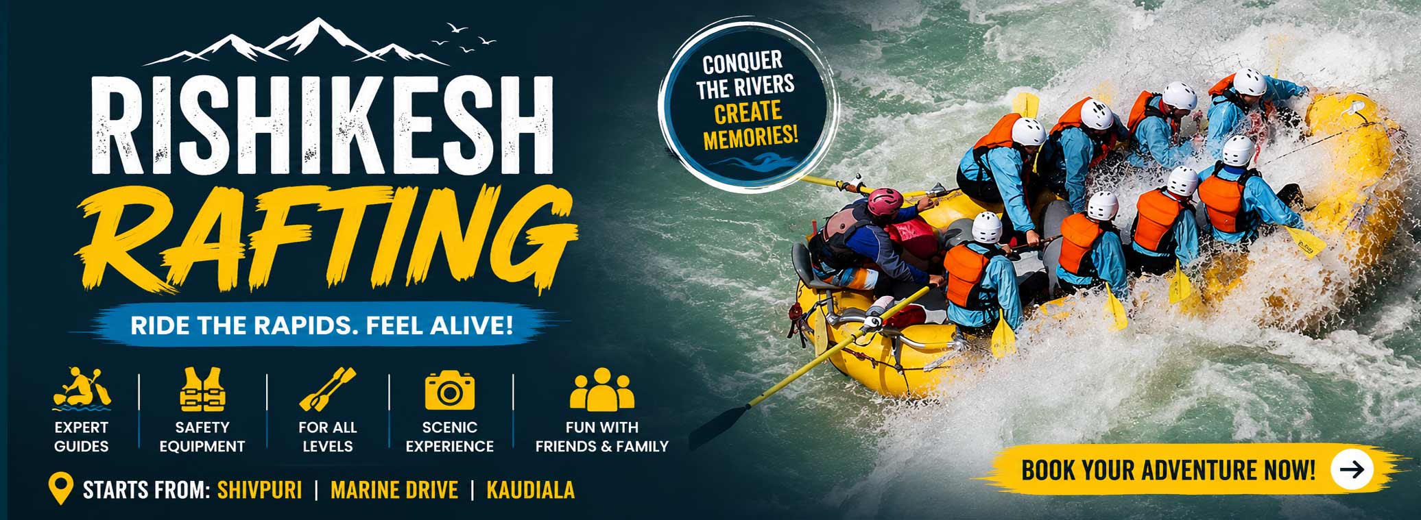 River Rafting in Rishikesh