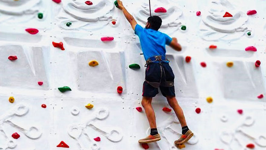 3d Wall Rock Climbing, Rishikesh