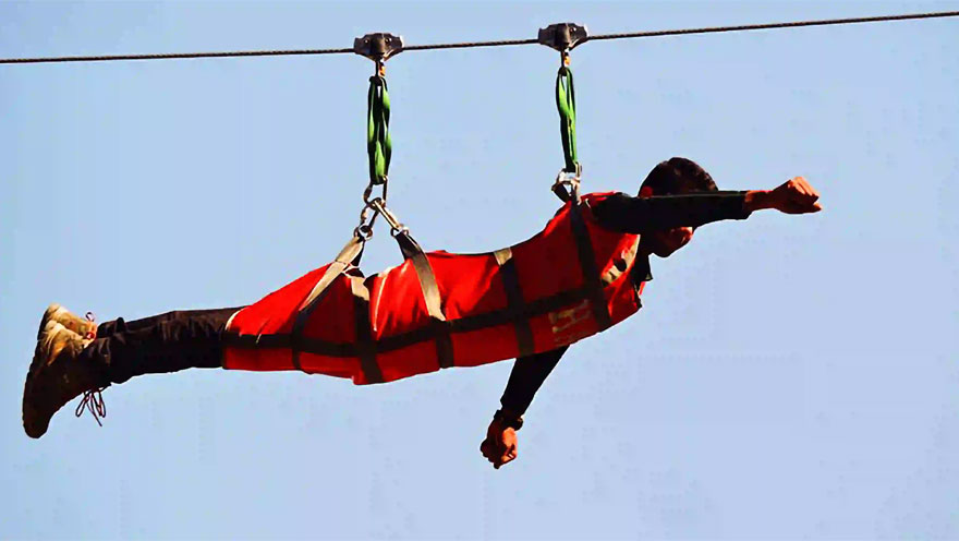 Superman Shot, Rishikesh