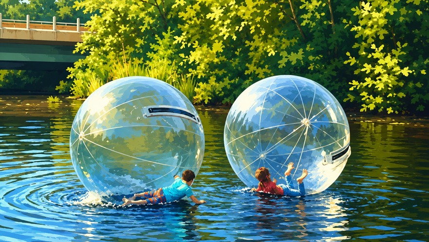 Water Zorbing, Rishikesh