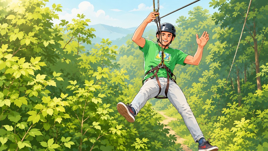Zipline, Rishikesh
