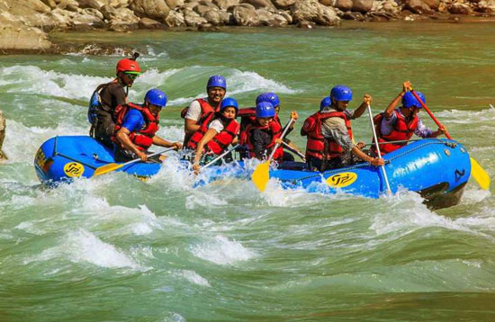 10kms River Rafting